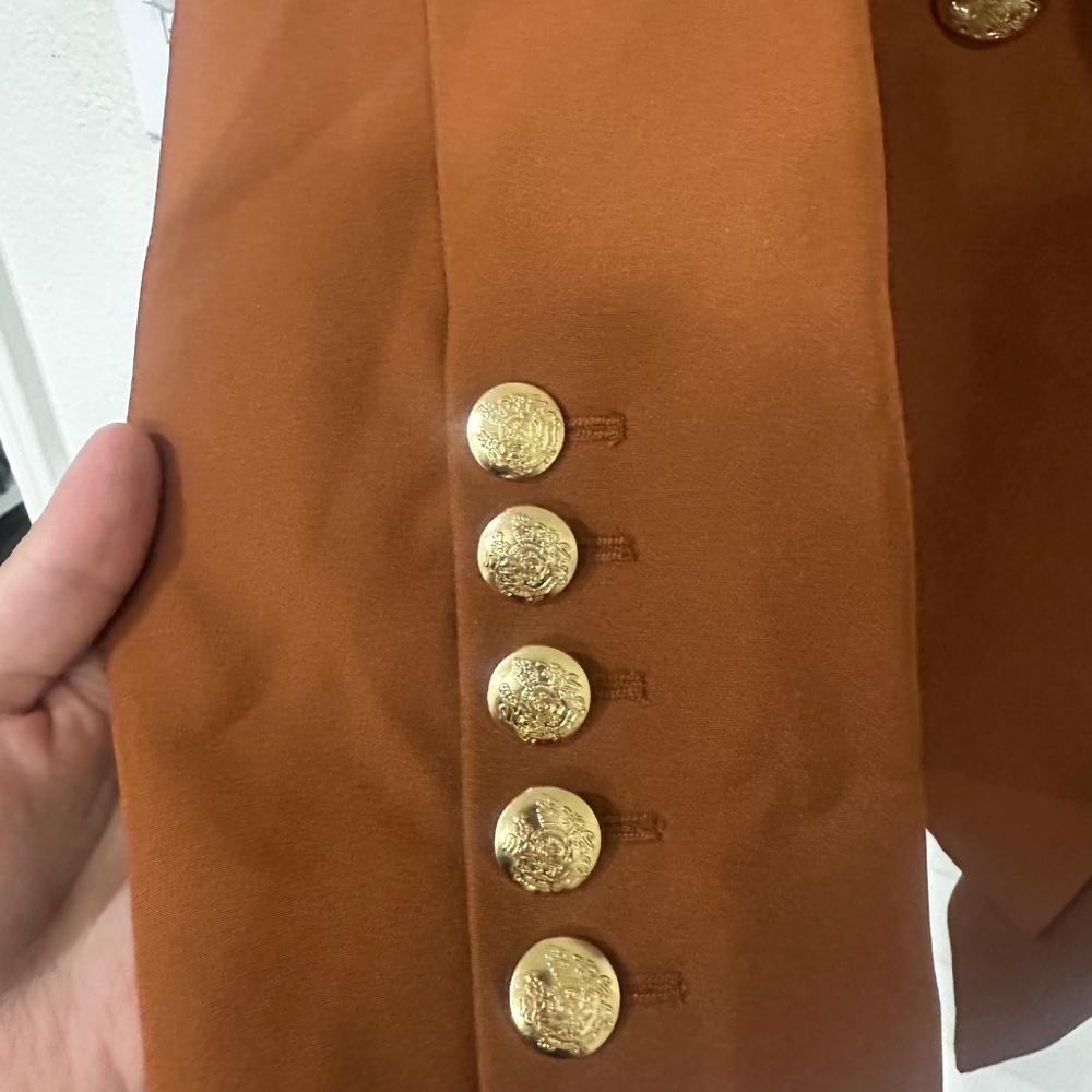 Blazer /Women's ALEXIA ADMOR Farrah Twill Classic Double Breasted Jacket - Picture 5 of 10
